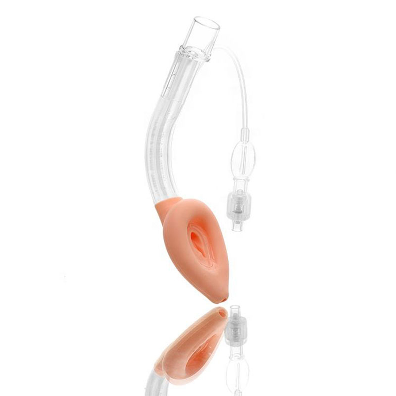 Dobbelt-lumen silikone larynx maske